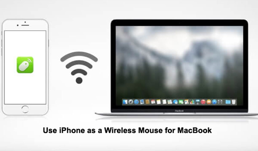 use iphone as a mouse for mac